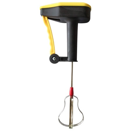 Power-Free Hand Blender for Kitchen – Manual Egg Beater & Mixer