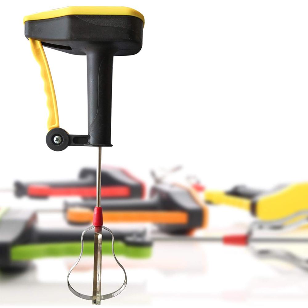 Power-Free Hand Blender for Kitchen – Manual Egg Beater & Mixer