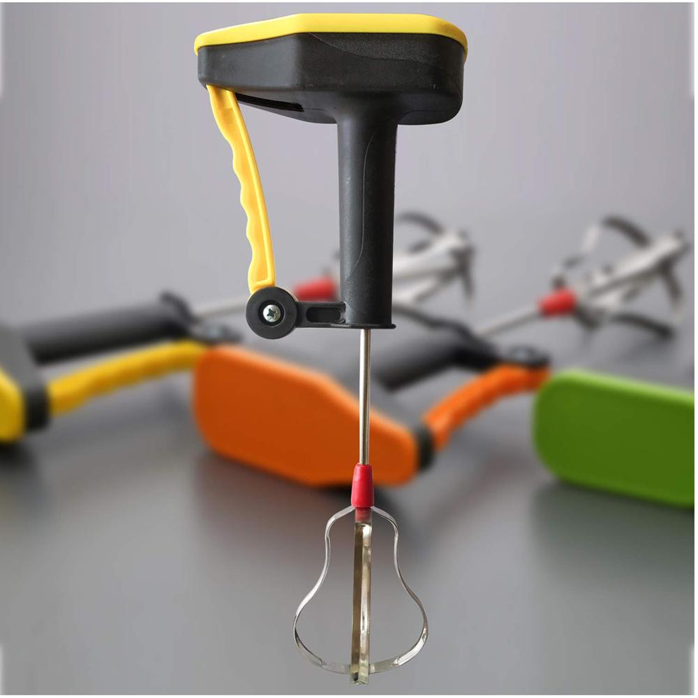 Power-Free Hand Blender for Kitchen – Manual Egg Beater & Mixer