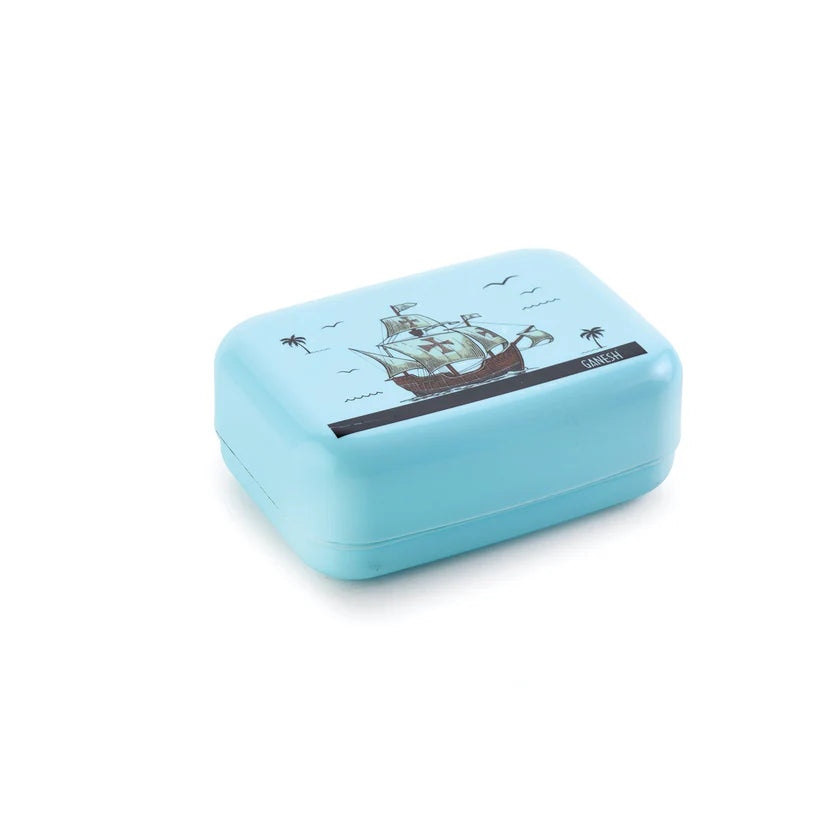 6-Piece Plastic Bathroom Set – Bucket, Dustbin, Stool, Mug & Soap Case