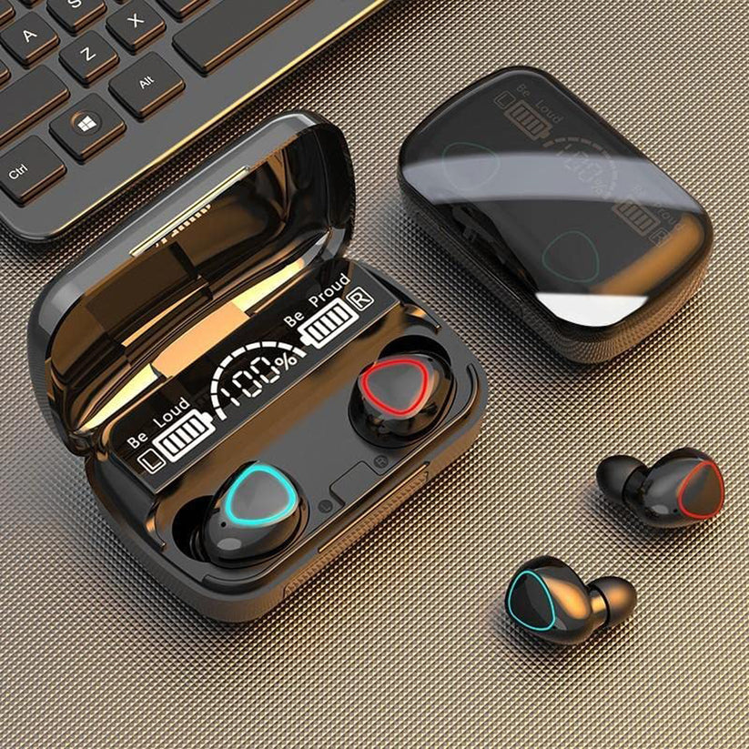 Wireless In-Ear Earbuds Bluetooth 5.1 Headphones with Mic