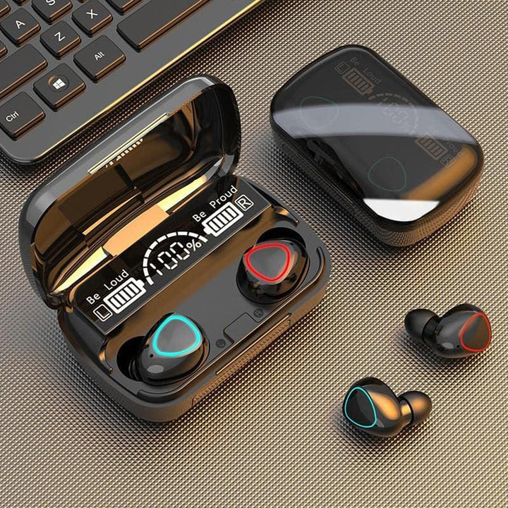 Wireless In-Ear Earbuds Bluetooth 5.1 Headphones with Mic