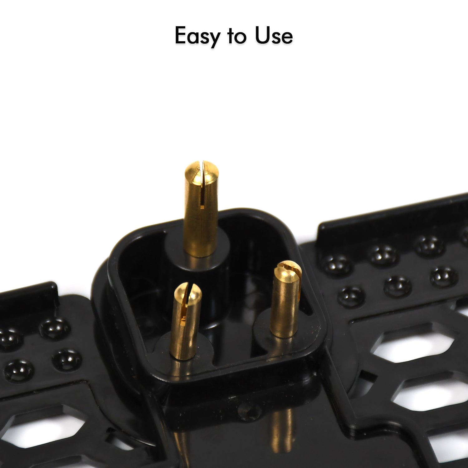 Multi-Purpose Wall Holder Stand for Charging Mobile – Fits in Socket (Black)