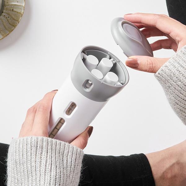 4-in-1 Travel Dispenser Bottle Set – Refillable Cosmetic Containers