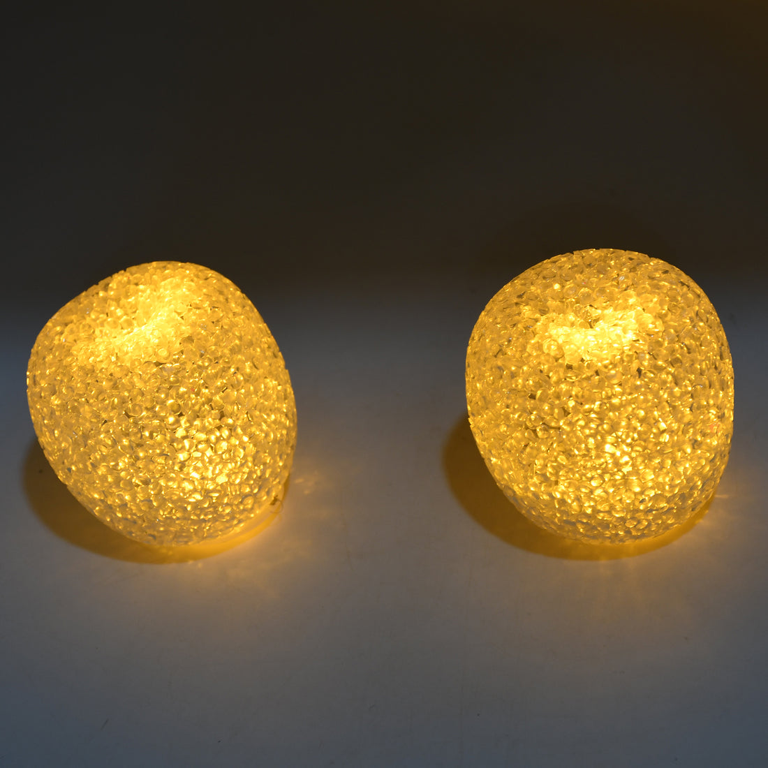 Multi-Shape LED Crystal Night Light Lamps – 6 Pc Set