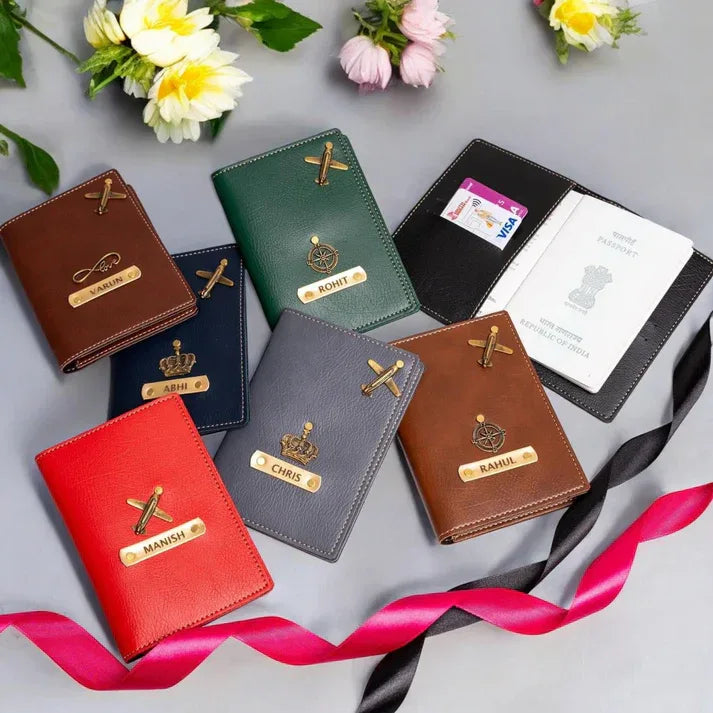 Travel Combo – Passport Case & Luggage Tag Set for Men & Women - fiveend.com