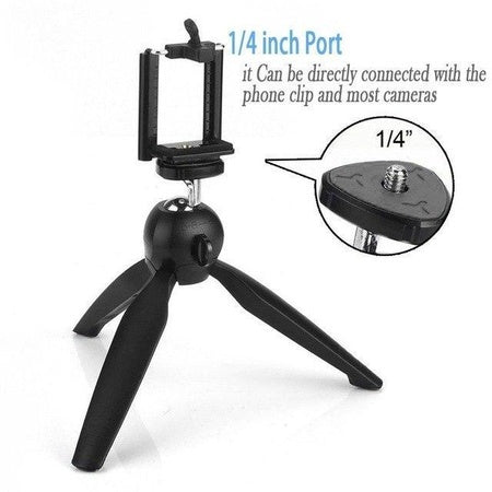 Universal Mini Tripod Stand for Mobile Phones & Cameras