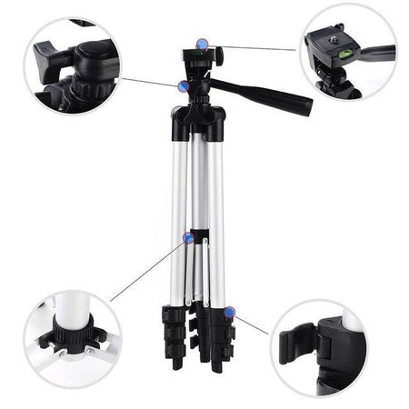 Portable Mobile Tripod Stand for Camera & Phone