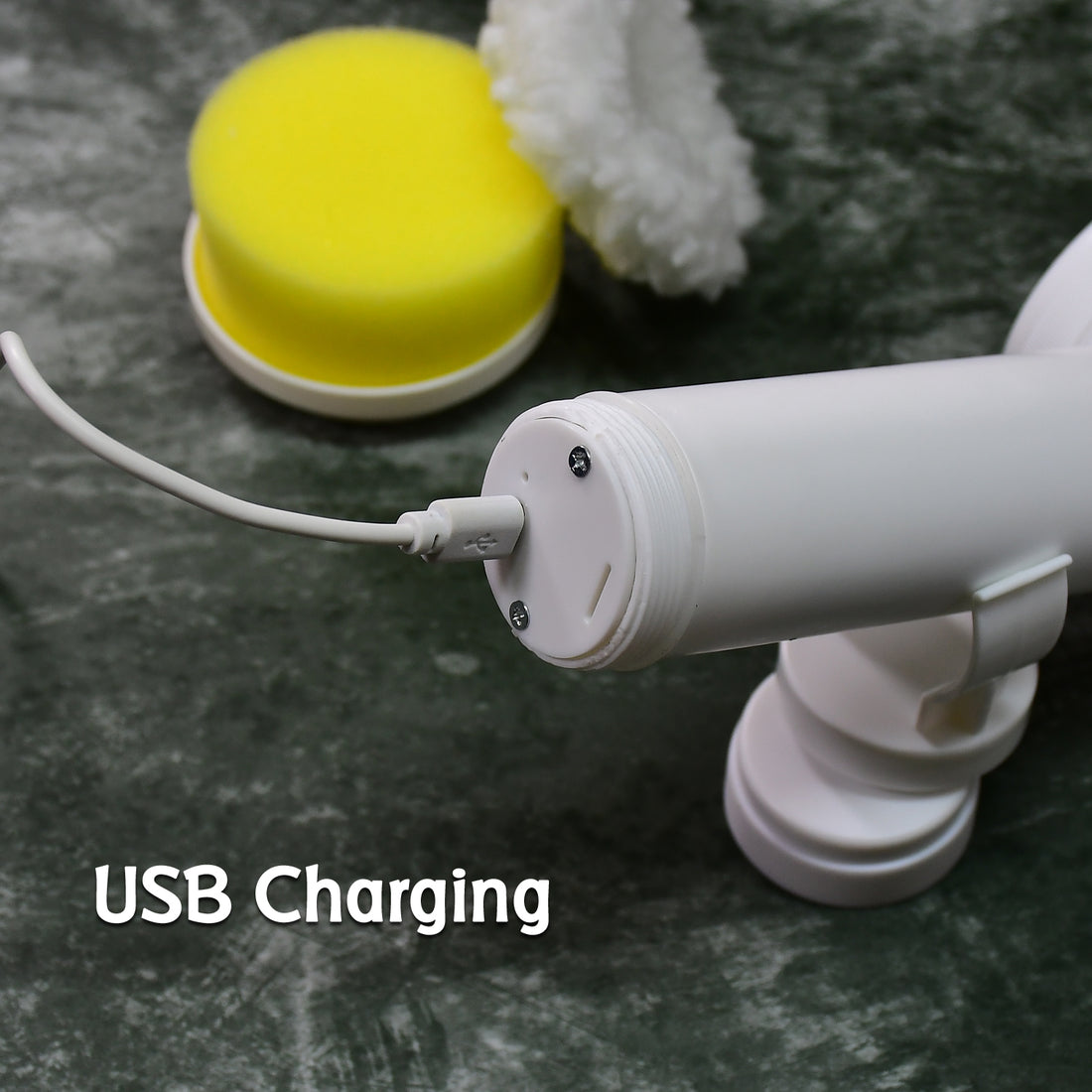 Electric Spin Scrubber – 5-in-1 Brush for Kitchen & Home Cleaning