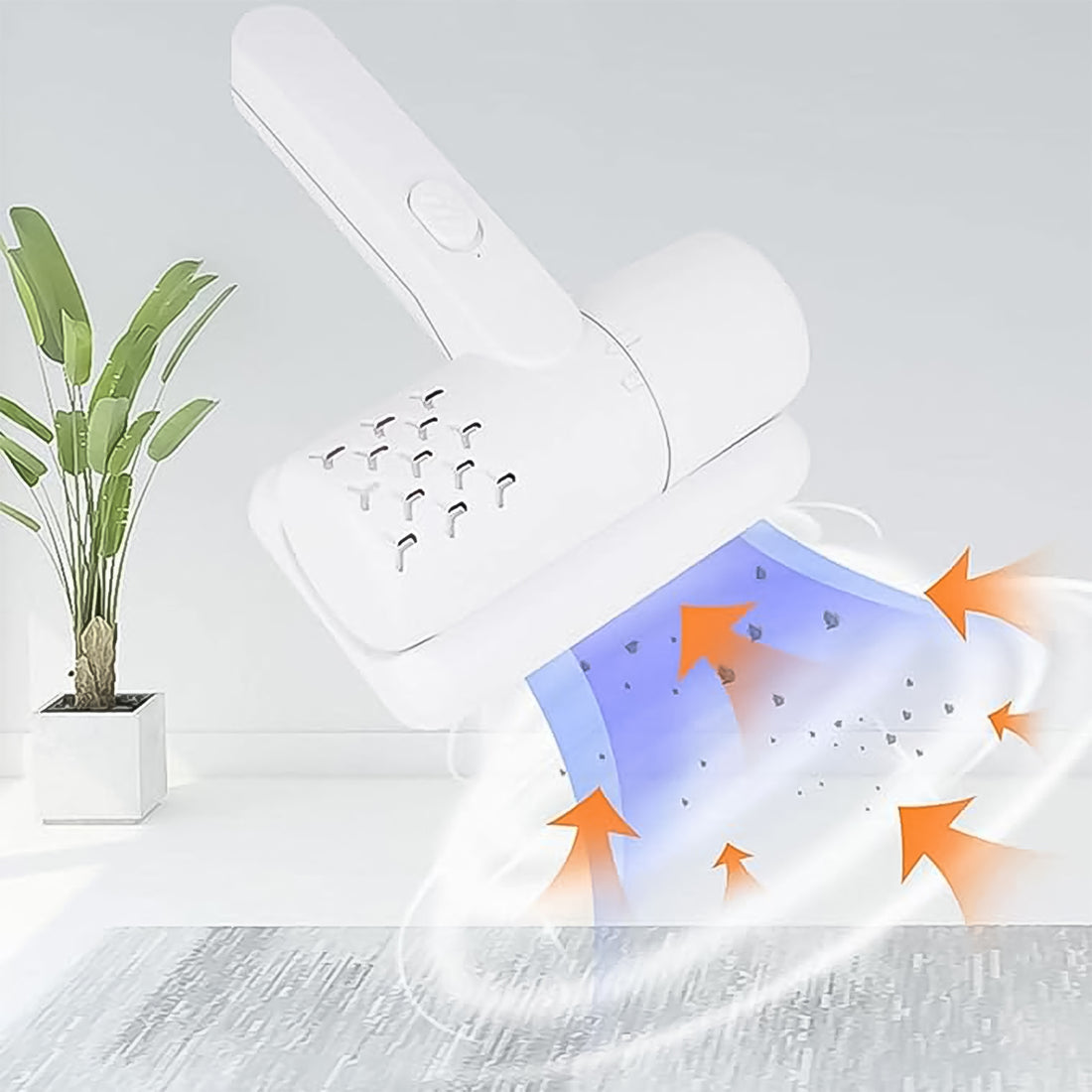 USB Rechargeable Dust Mite Remover – Compact & Portable