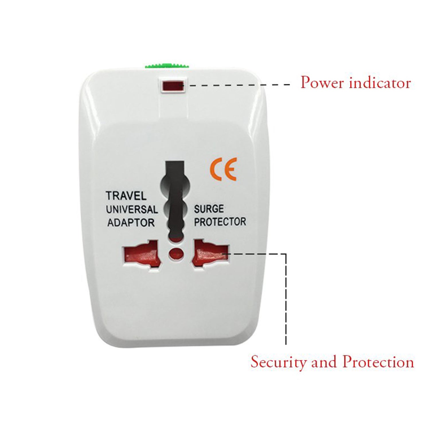 All-in-One Universal Travel Adapter – AU, UK, US, EU with USB