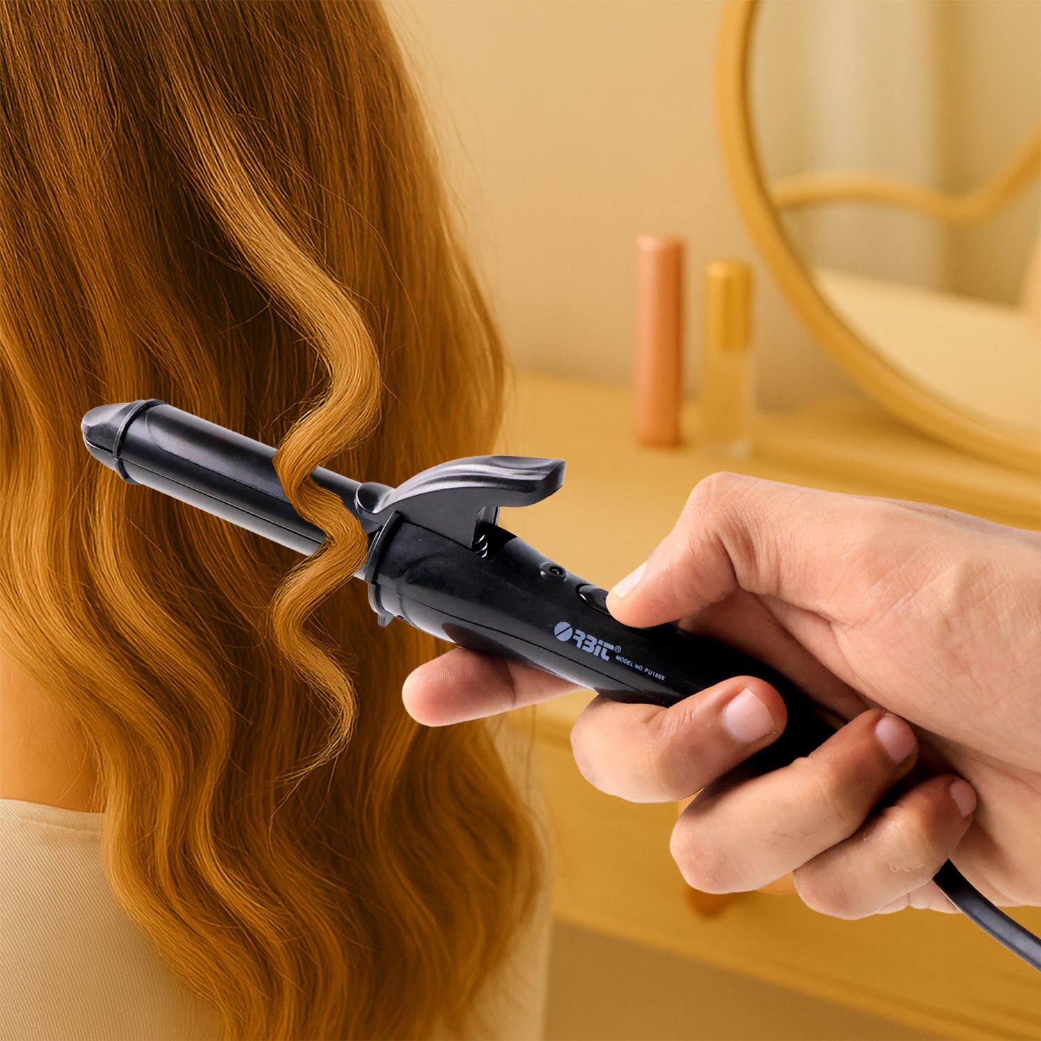 Orbit 2-in-1 Hair Straightener & Curler – Multi-Function (1 Pc)