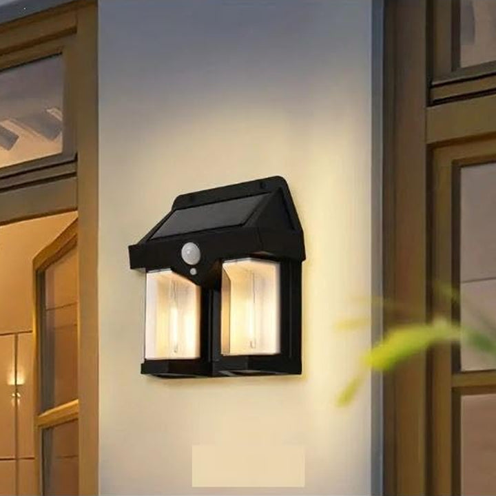 Outdoor Solar Wall Lamp – Waterproof & Induction Garden Light (1 Pc)