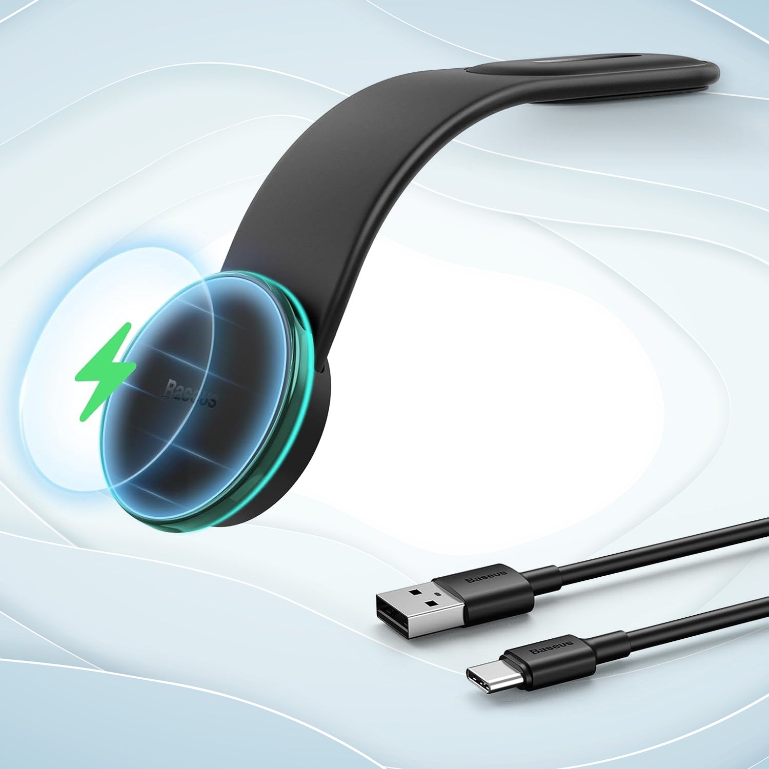 15W Wireless Car Charger & Phone Holder Mount – Fast Charging (1 Set)