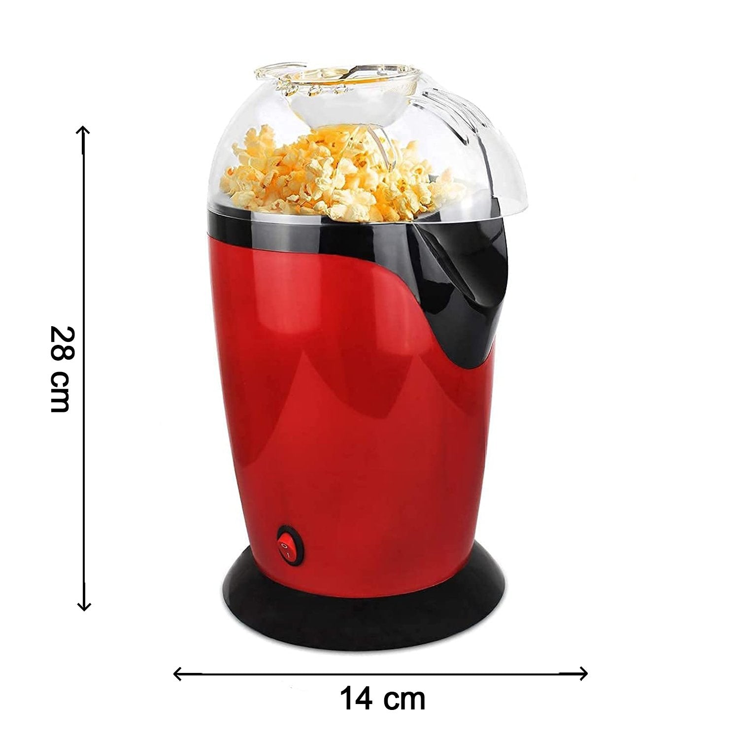Electric Hot Air Popcorn Maker – Fast & Healthy Snack Machine