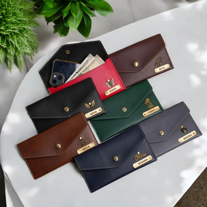 Personalized Couple Wallet Set – Unique Gift for Him & Her