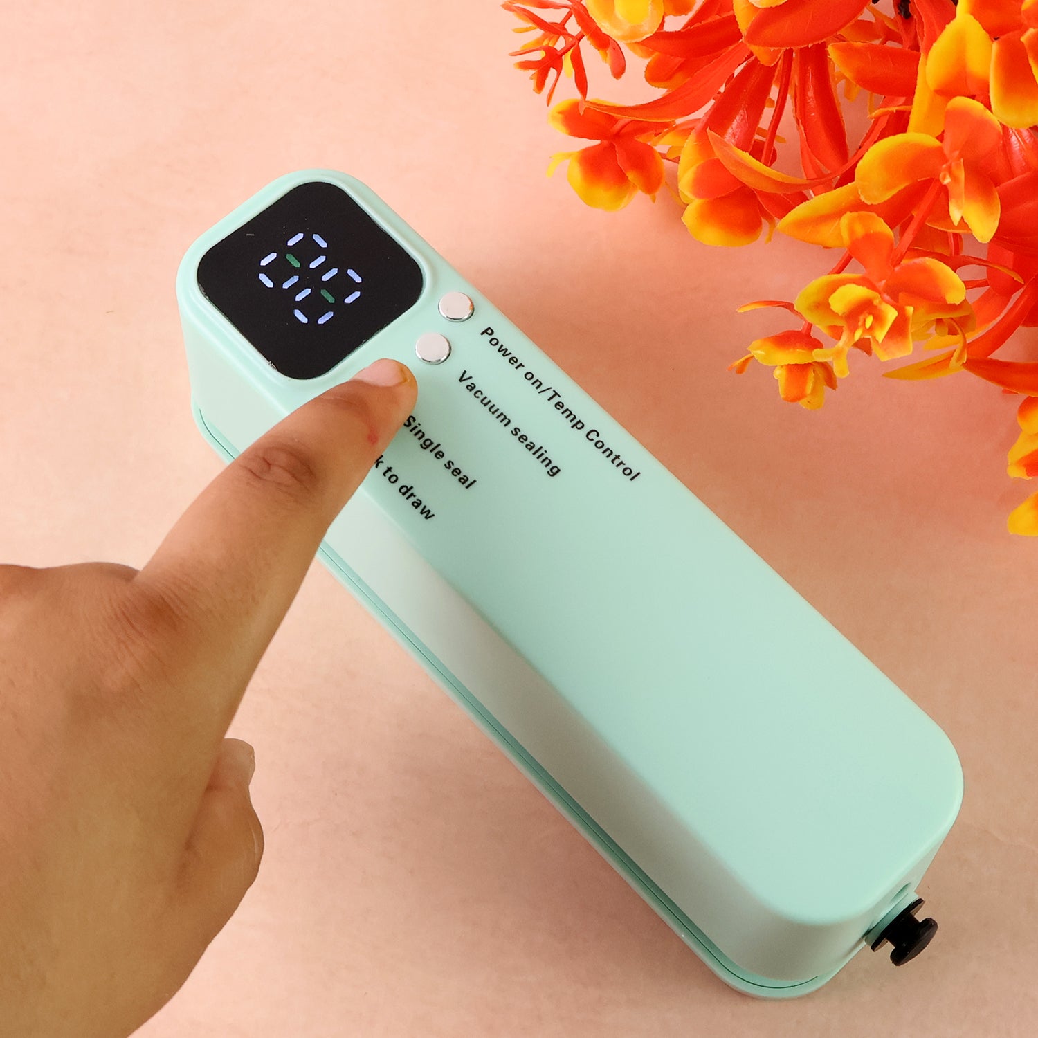 Rechargeable Electric Vacuum Sealer Machine for Food Storage