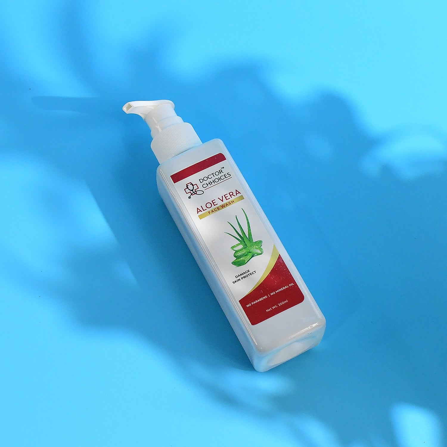 Doctor Choices Aloe Vera Face Wash – 200ml Gentle Cleanser