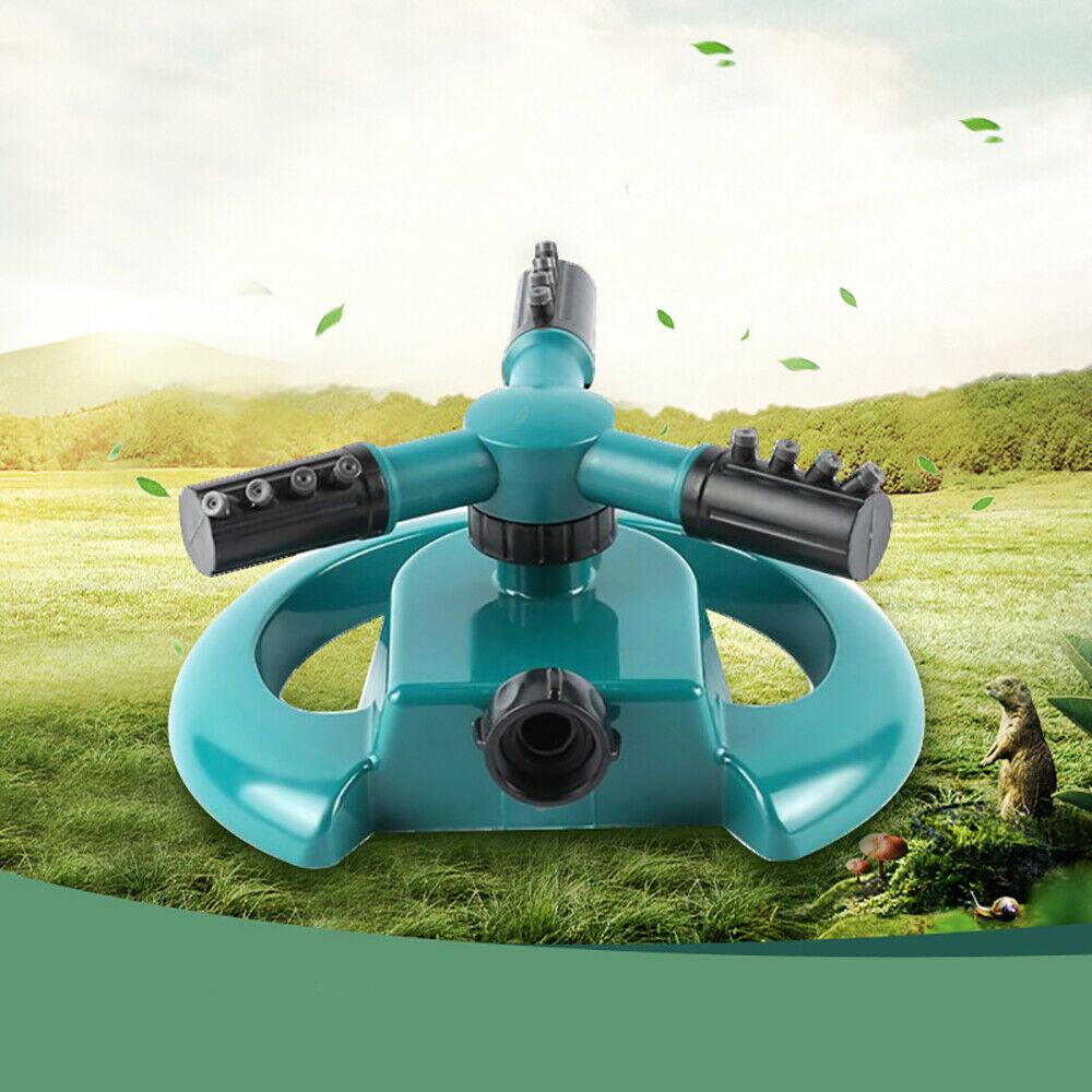 360° Rotating Water Sprinkler – 3-Arm Garden Irrigation System