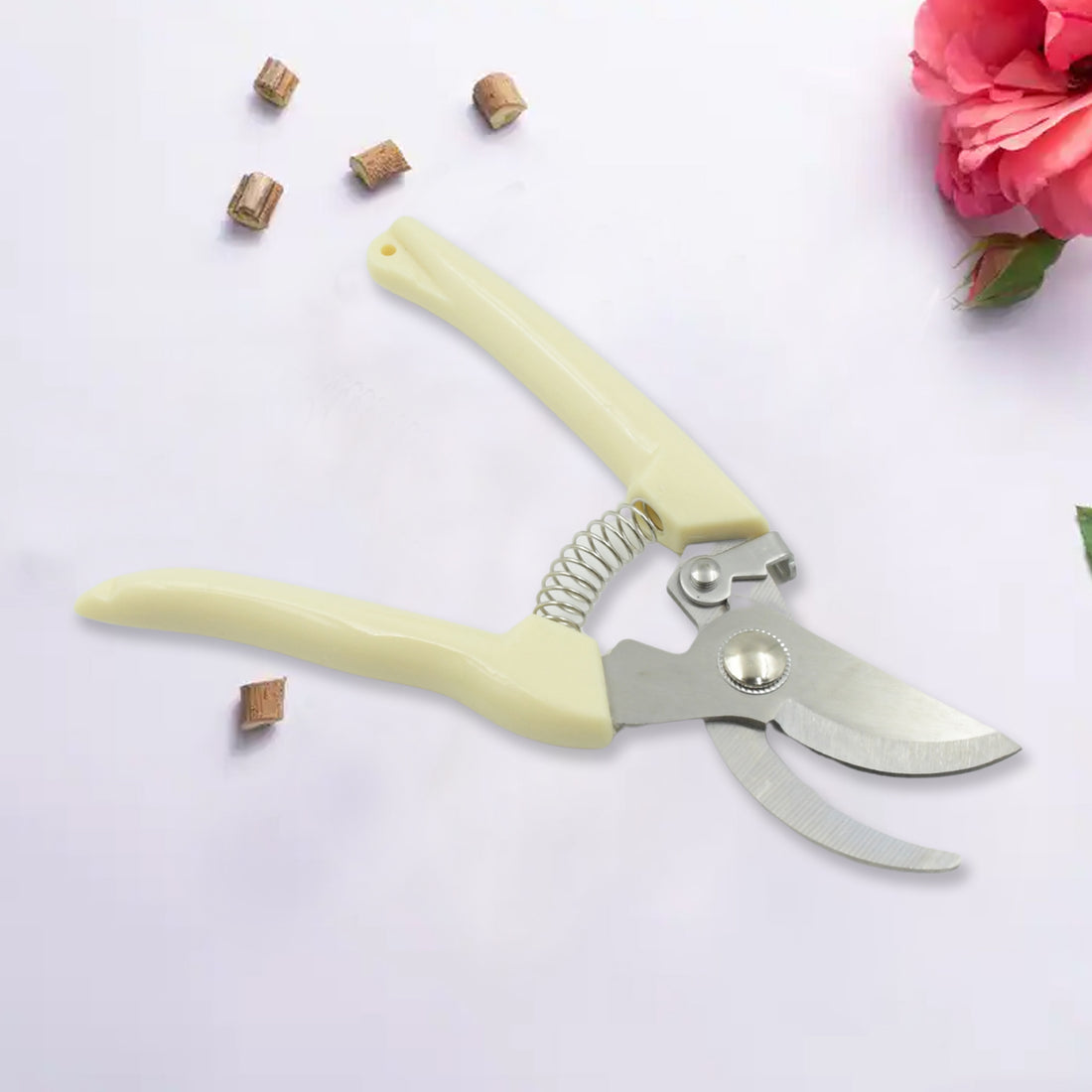 Stainless Steel Pruning Shears – Sharp Blades & Comfortable Handle