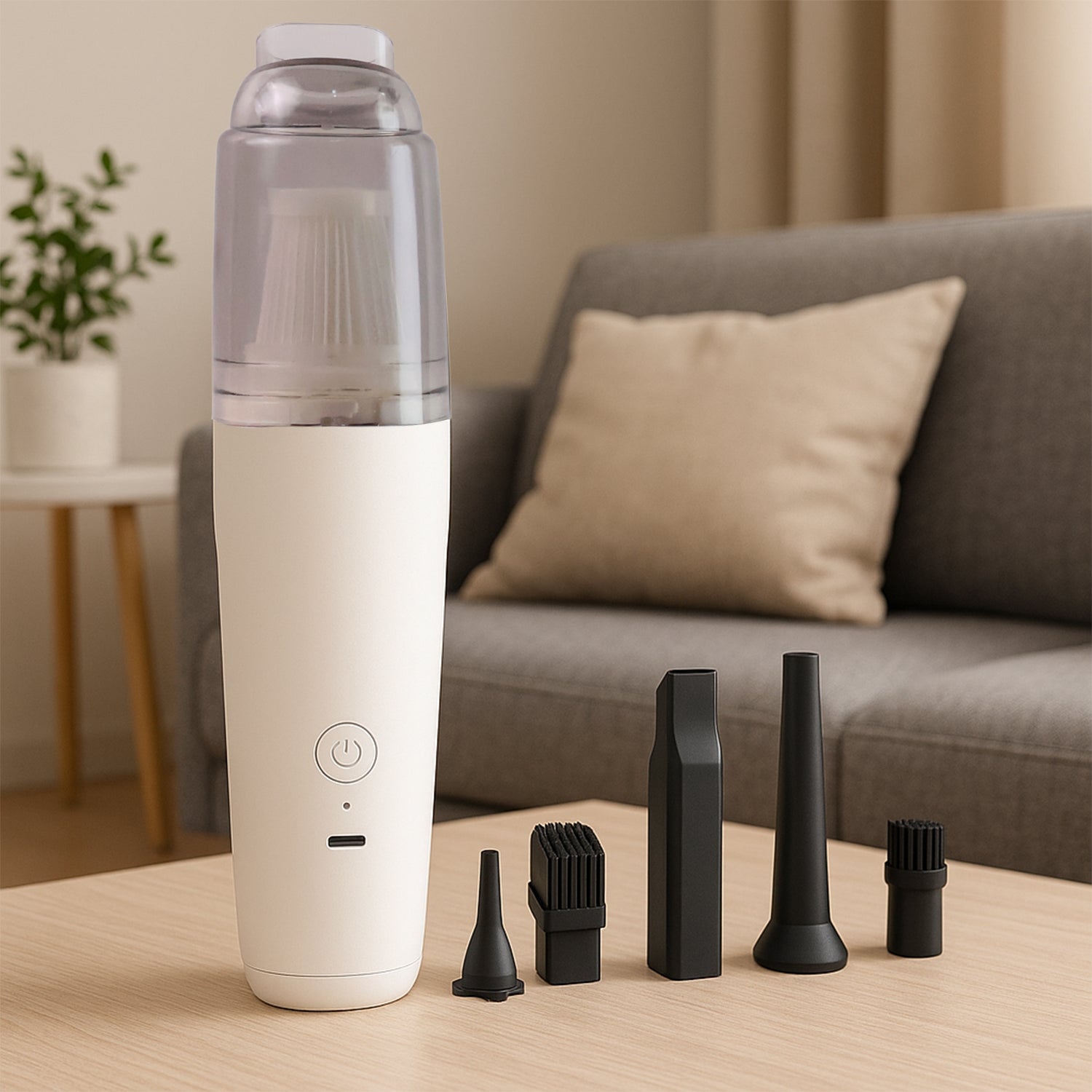 Cordless Rechargeable Mini Handheld Vacuum Cleaner – Multipurpose Set