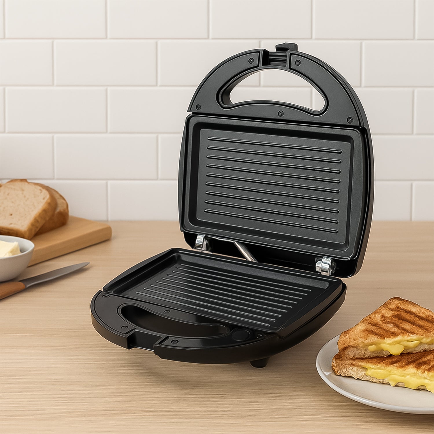 Orbit Sandwich Maker - 800W, Interchangeable Plates, 1 Pc