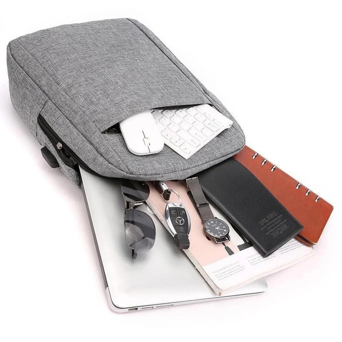 Laptop Bag with Adjustable Shoulder Strap – Lightweight, Water-Resistant