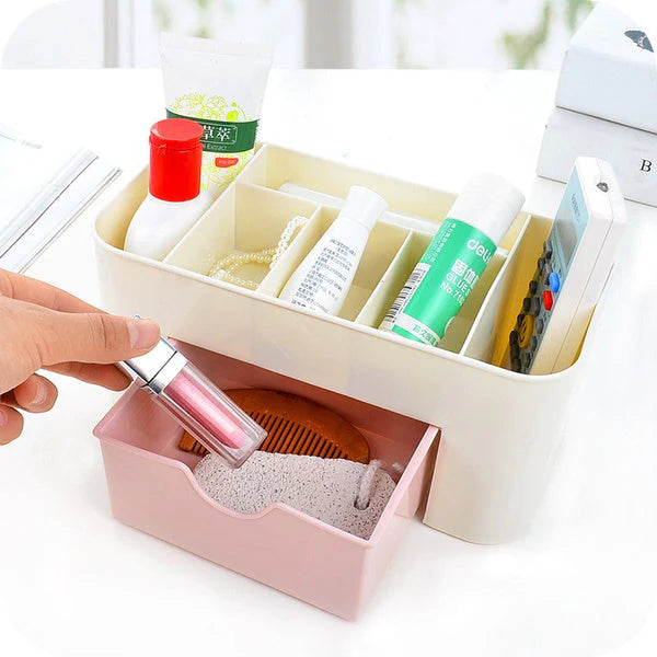 Makeup Cutlery Box Girl – Cosmetic Storage Drawers and Jewelry Organizer
