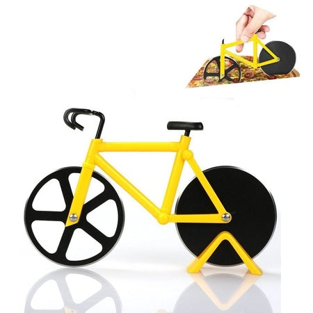 Stainless Steel Bicycle Pizza Cutter – Unique Bike Design
