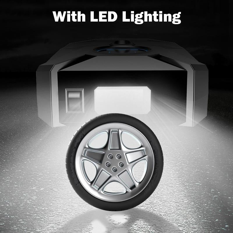 Portable Digital Tyre Inflator and Car Air Compressor Pump