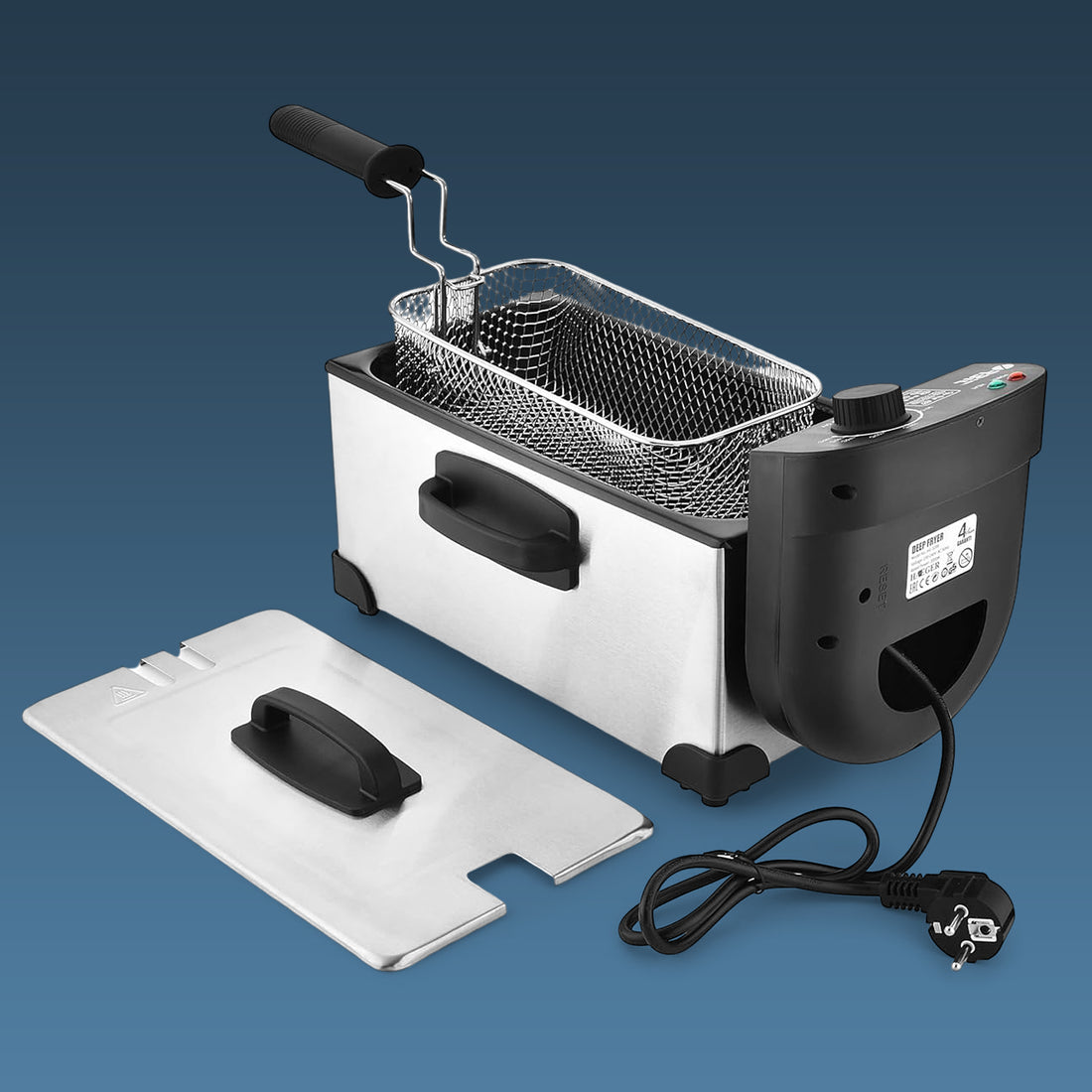 Orbit 2000W Deep Fryer - 3.5L Oil Capacity, Heavy Duty