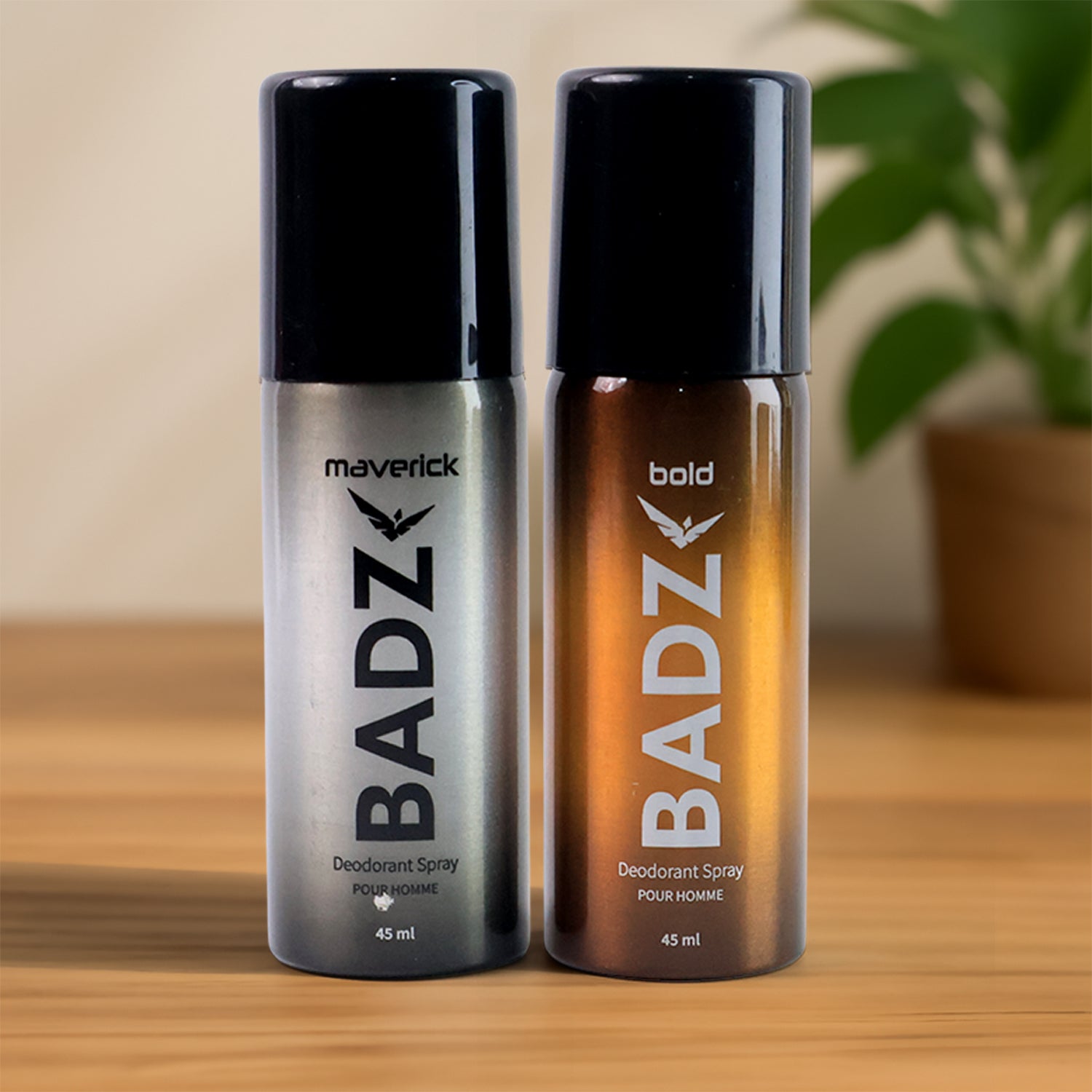 Badz Mens Premium Long Lasting Deodorant Body Spray 45ml