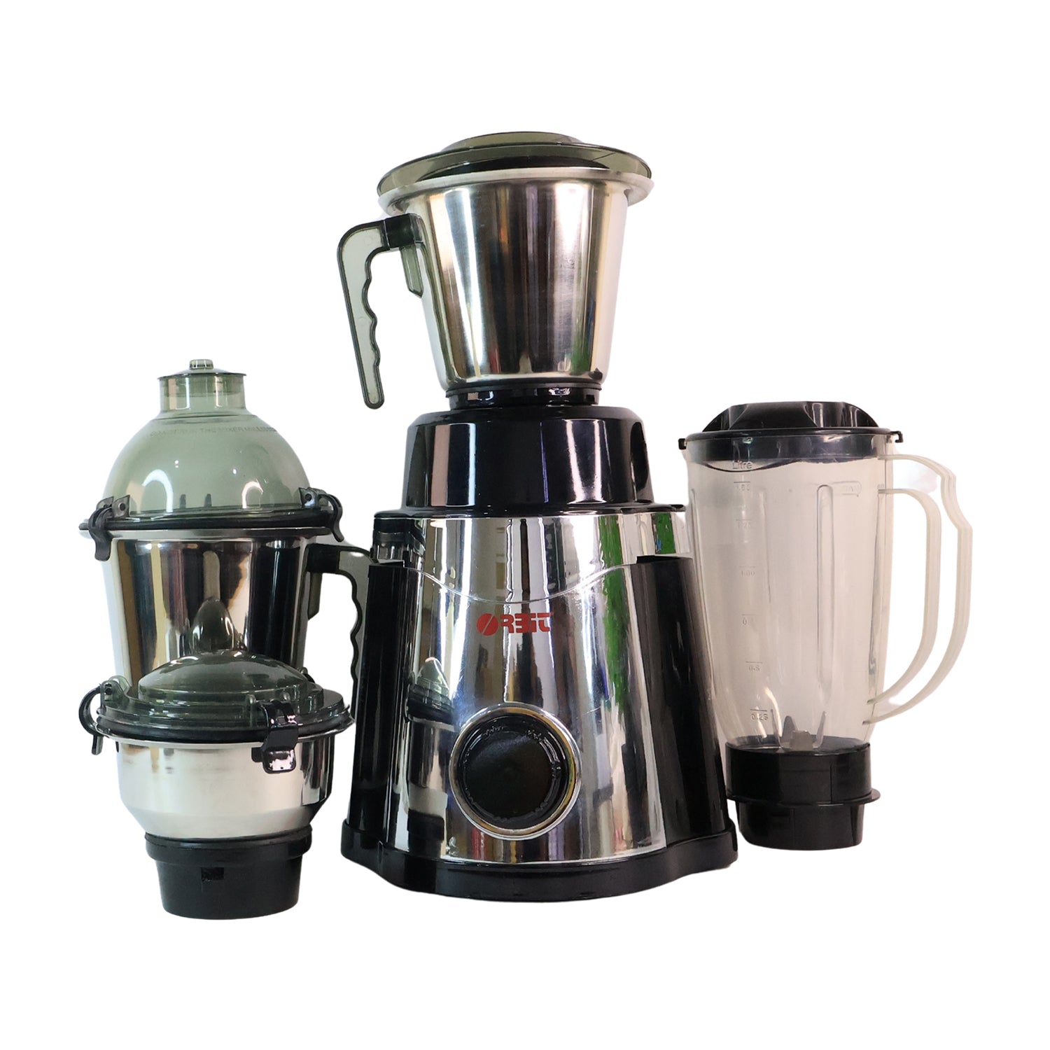 Orbit 1 HP Mixer Grinder - 4 Multipurpose Jars, Heavy Duty 746W