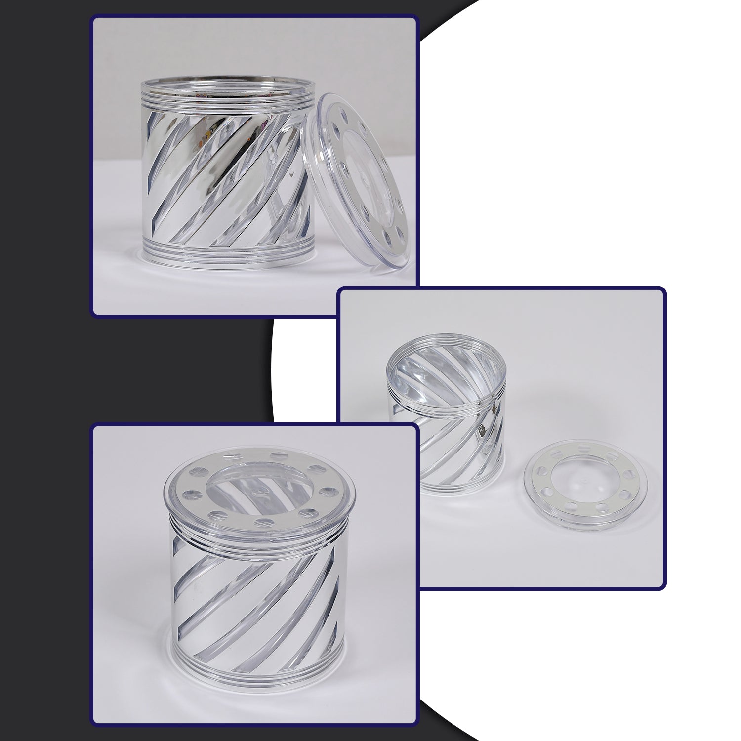 Airtight Dry Fruit Storage Container – 750ml for Kitchen & Home Use