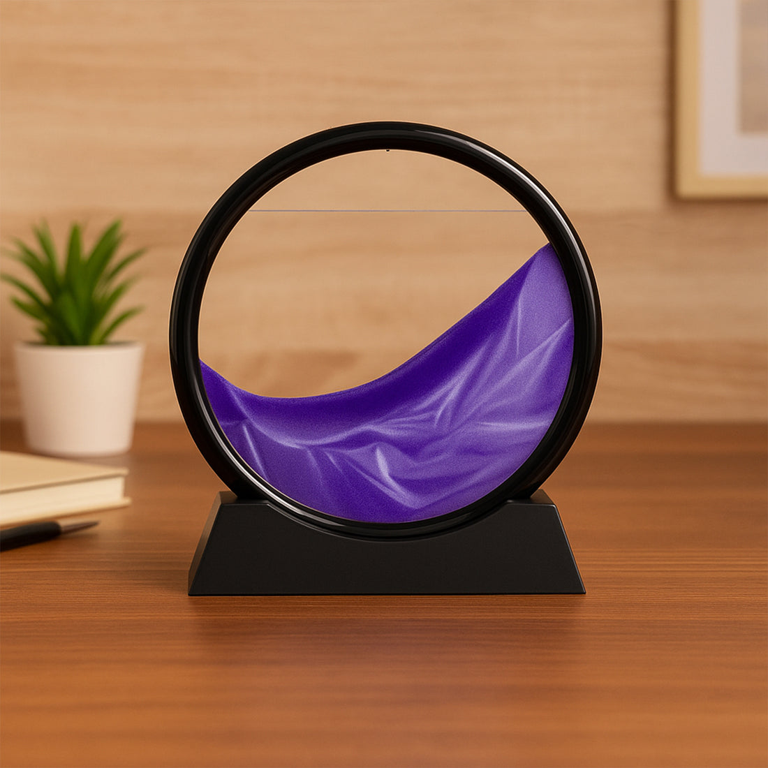 3D Moving Sand Art Picture - Liquid Motion Sandscape for Home & Office