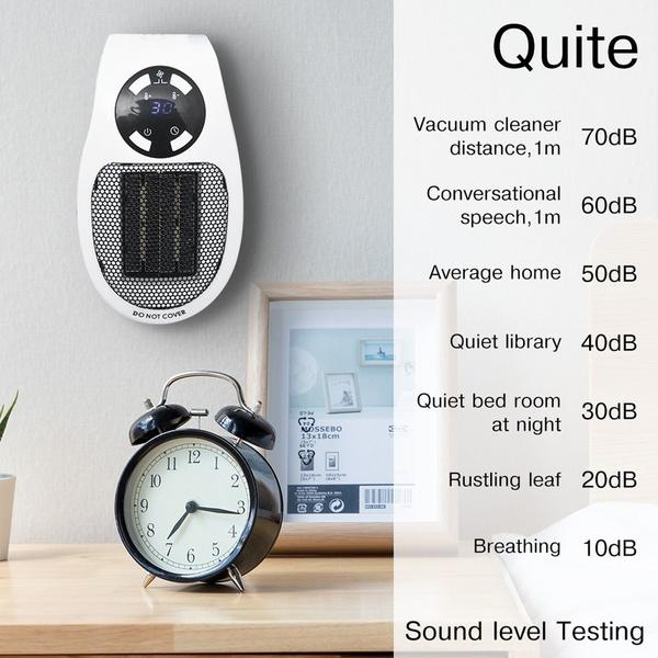 Mini Electric Space Heater – Quiet, Portable & Fast Heating