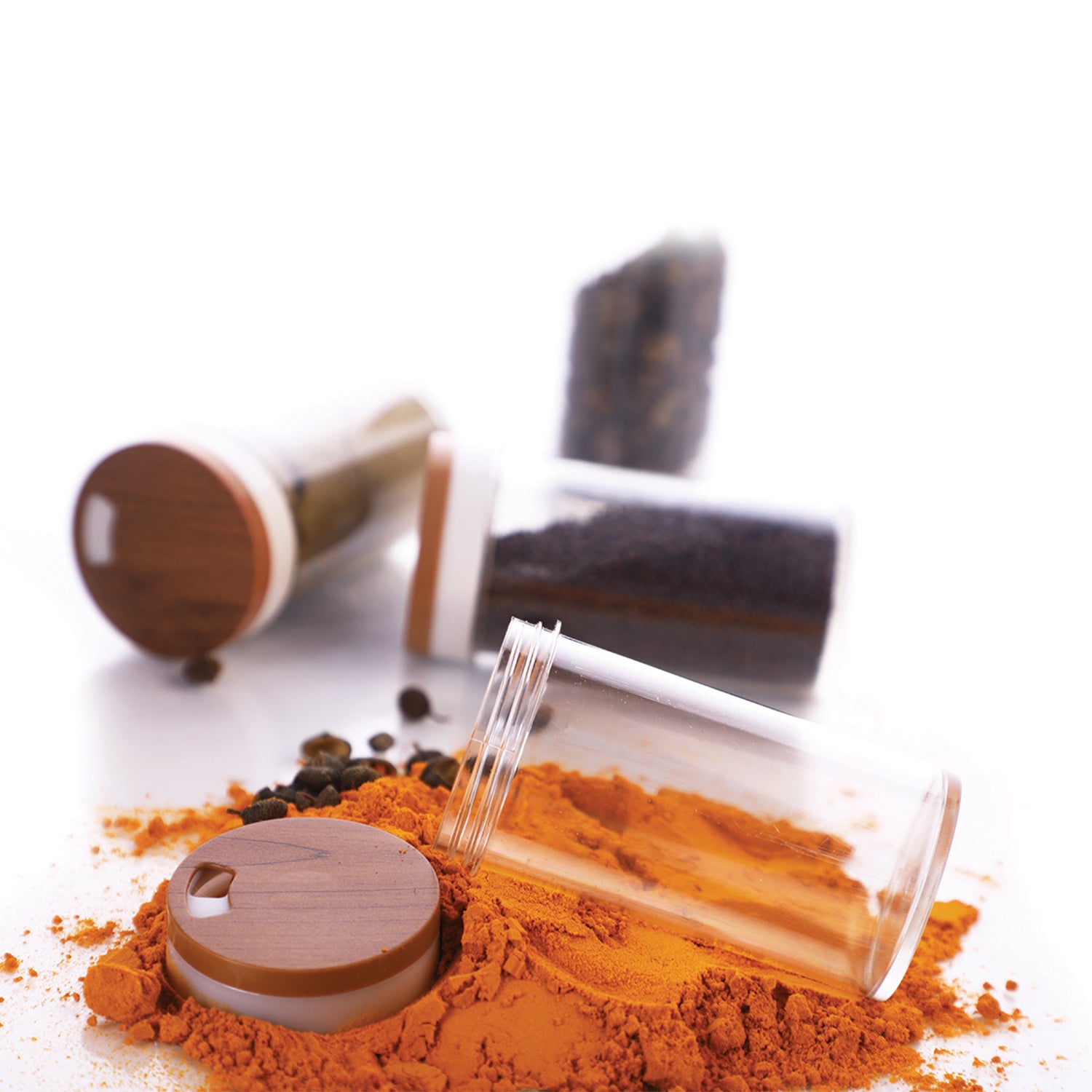 Ganesh Revolving Spice Rack – 12-Jar Masala Organizer Box