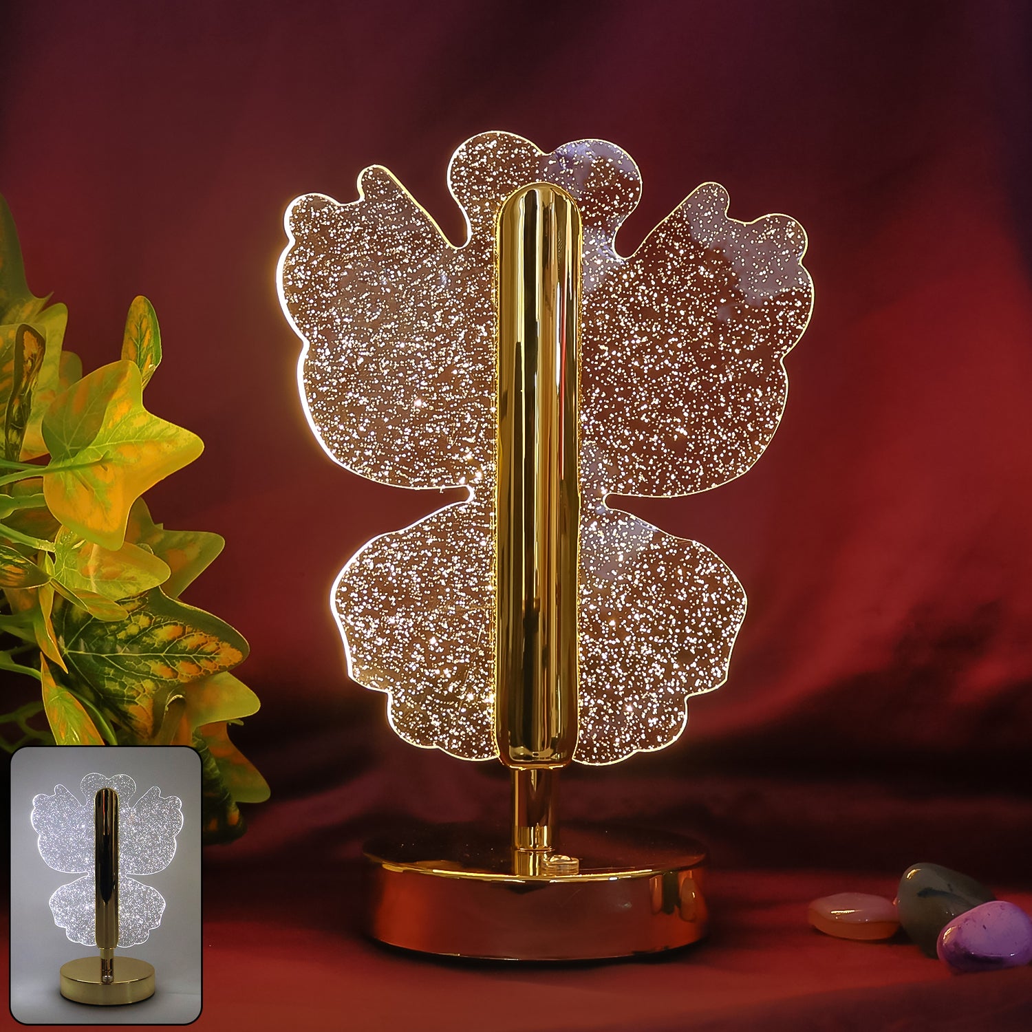 Elegant Luxury Crystal Table Lamp - 1 Piece for Home Decor