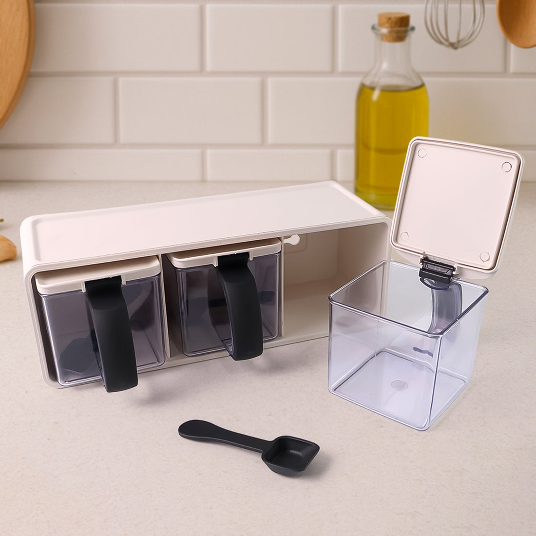 Grinss Modular Spice Storage Box Set – 3 Pc