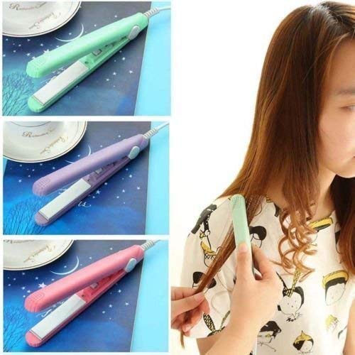 Mini Portable Hair Straightener & Curler – Compact & Dual-Function