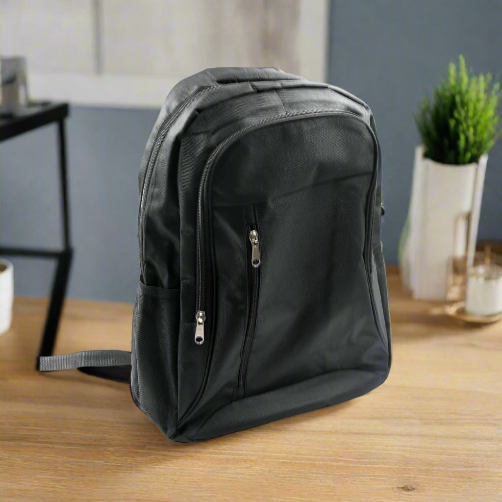 Slim Polyester Laptop Backpack – Water-Resistant & Durable