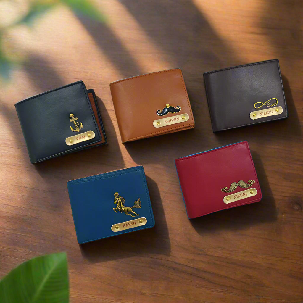 Dual-Tone Wallet – Stylish Leather Bifold Wallet for Men