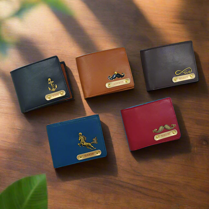 Dual-Tone Wallet – Stylish Leather Bifold Wallet for Men