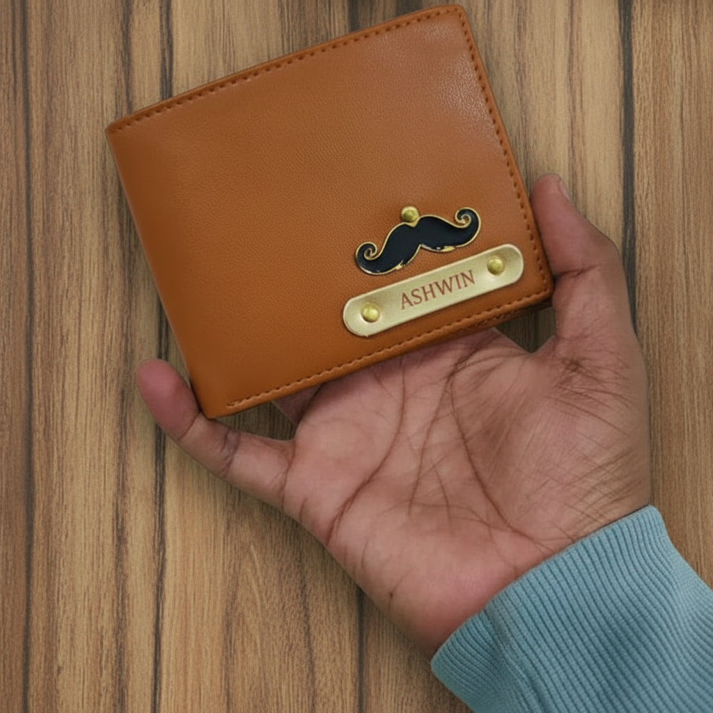 Dual-Tone Wallet – Stylish Leather Bifold Wallet for Men