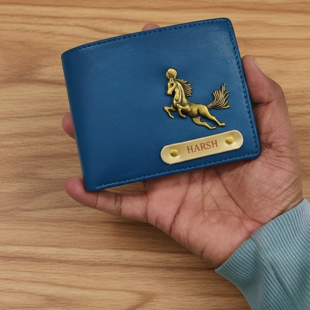 Dual-Tone Wallet – Stylish Leather Bifold Wallet for Men