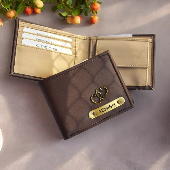 Dual-Tone Wallet – Stylish Leather Bifold Wallet for Men