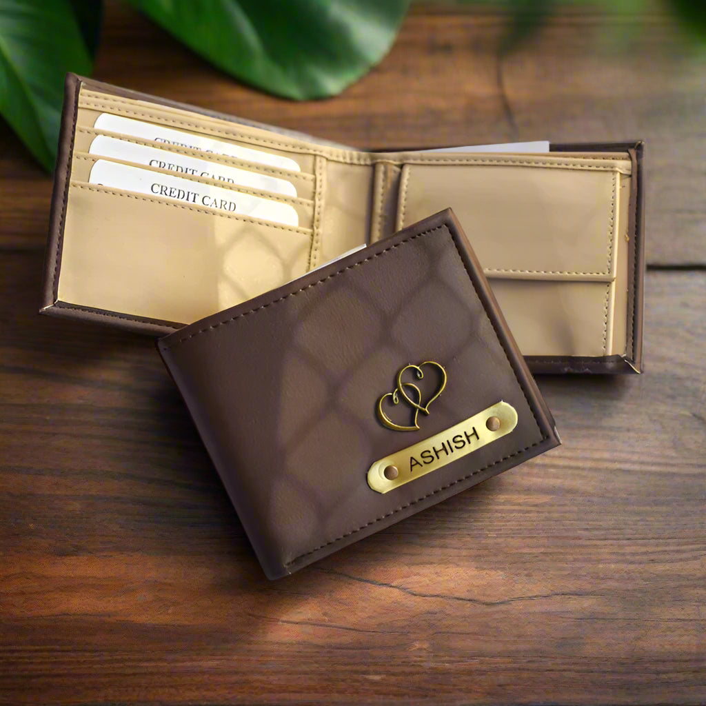Dual-Tone Wallet – Stylish Leather Bifold Wallet for Men
