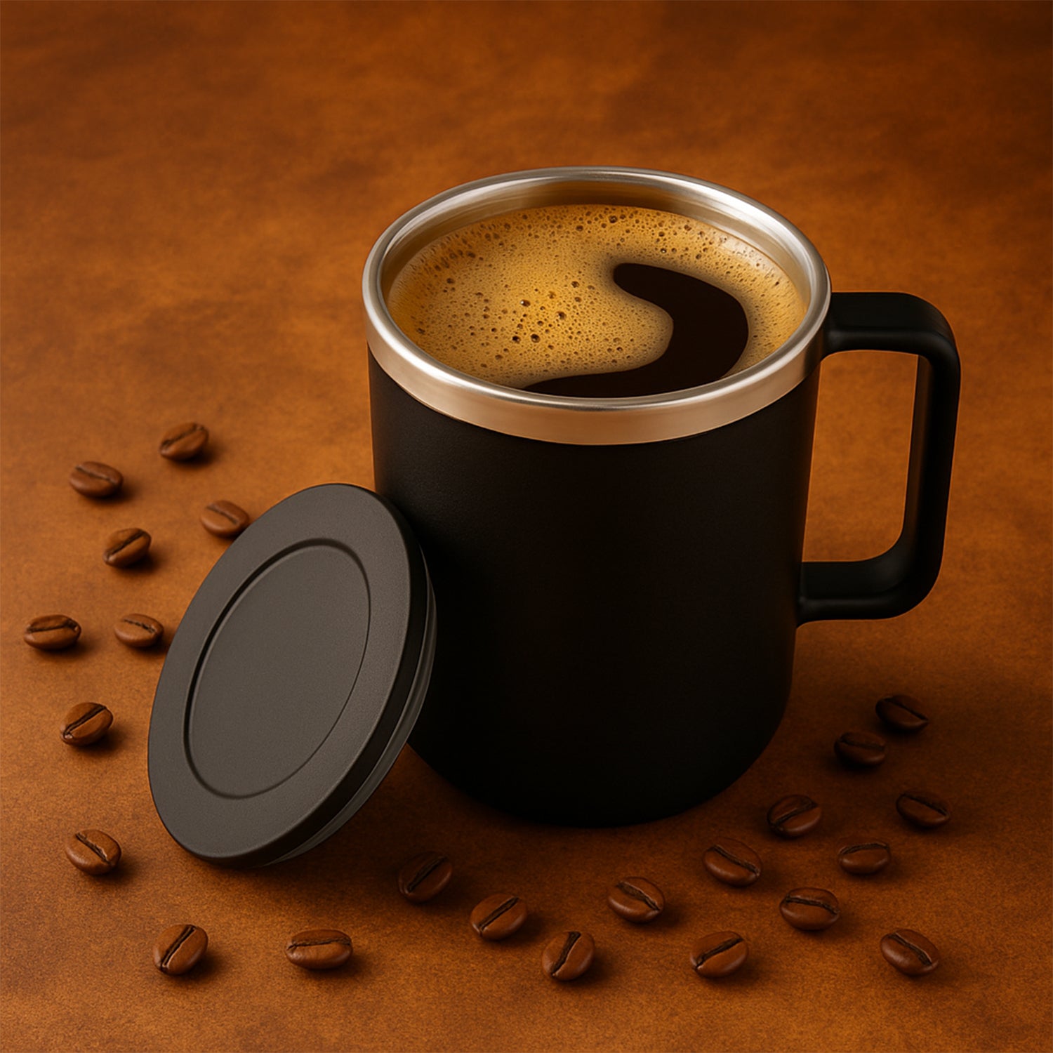 Apex Happy Mug – 400ml Ceramic Cup (1 Pc)