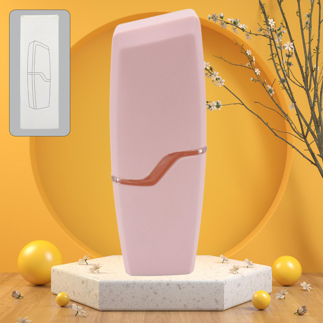 Travel Toothbrush Case & Multifunctional Wash Cup - 1 Pc