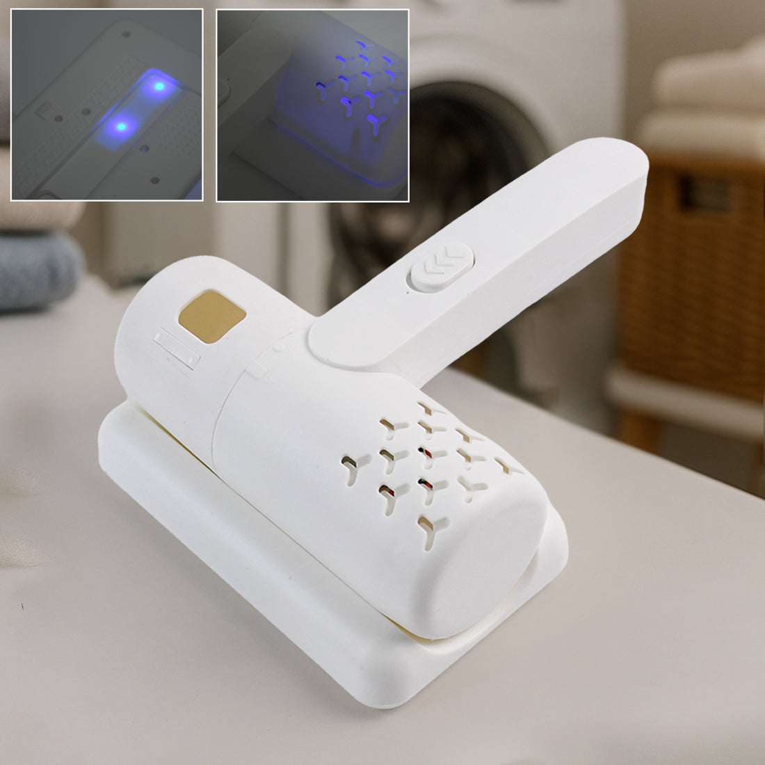 USB Rechargeable Dust Mite Remover – Compact & Portable